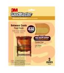 3M 20400-G SandBlaster Sandpaper with No-Slip Grip Backing 400-grit - Micro Parts &amp; Supplies, Inc.