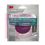 3M 9521SB-ES SandBlaster Sanding Discs 5 in x 8Hole 60 grit - Micro Parts &amp; Supplies, Inc.