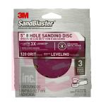 3M 9523SB-ES SandBlaster Sanding Discs 5 in x 8Hole 120 grit - Micro Parts &amp; Supplies, Inc.