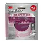 3M 99622SB-ES SandBlaster Sanding Discs 5in x 8Hole 80 grit - Micro Parts &amp; Supplies, Inc.