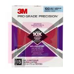 3M Pro Grade Precision Advanced Sanding Sheets 27100PGP-15 9 in x 11 in 100 grit Medium 15/pk 5 pk/case