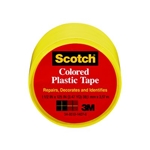 3M 191YL Scotch Colored Plastic Tape  1.5 in x 125 in  - Micro Parts &amp; Supplies, Inc.