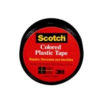 3M 190BK Scotch Colored Plastic Tape  3/4 in x 125 in - Micro Parts &amp; Supplies, Inc.