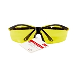 3M 90959-00002 Performance Safety Eyewear Black Frame/Yellow Lens - Micro Parts &amp; Supplies, Inc.