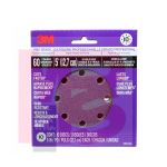 3M Pro Grade Sanding Discs  88521NA-9-B 5 in X 8 Hole 60 grit 10/pack 3 packs/inner 3 inners/case