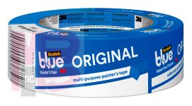 3M ScotchBlue Painter's Tape 2090-36N 1.41 in x 60 yd (36 mm x 548 m) 24 per case