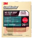 3M SandBlaster Paint Stripping Sandpaper 30080ES-20-G  80 Grit 9 in x 11 in