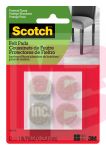 3M Scotch Felt Pads Beige Round SP848-NA  1 inch