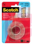 3M Scotch Clear Mounting Tape 410DC-SF  1 in x 5 ft (25.4 mm x 1.52 m)