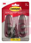 3M Command Large Forever Classic Oil Rubbed Bronze Metal Hook  FC13-ORB-2ES 2 Pack