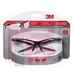 3M Performance Eyewear  Multi-Purpose Design 47070-WZ4-NA Black Frame/Gray Accent Clear Lens Anti-Fog 1 Eyewear 4 eaches/case