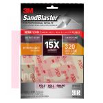 3M SandBlaster Ultra Flexible Sanding Sheets  28320SB-UF4 7 in x 4.5 in 100 grit Medium 4/pk