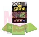 3M EXTRM33-3TRYGN  3pk 3 in x 3 in