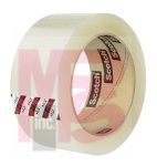 3M Scotch High Tack Box Sealing Tape 371+ Clear  48 mm x 100 m 36 per case