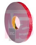 3M VHB Tape GPH-060GF  Gray 1/2 in x 36 yd 18 rolls per case