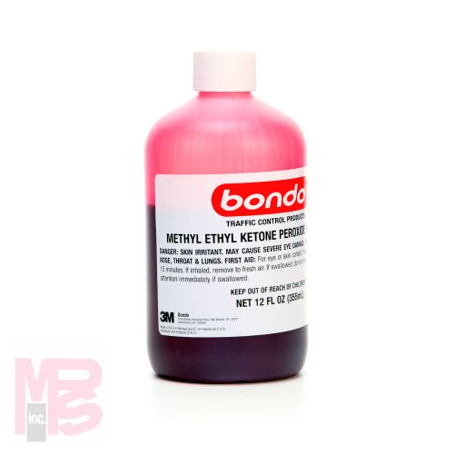 3M Bondo Traffic MEKP Hardener 7  16 oz Tube  2 per case