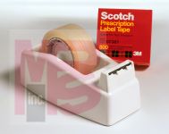 3M 800 Scotch Prescription Label Tape Clear 1 in x 72 yd - Micro Parts &amp; Supplies, Inc.