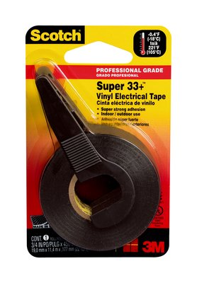 3M 10414NA Scotch(R) Super 33+ Vinyl Electrical Tape - Micro Parts &amp; Supplies, Inc.