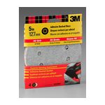 3M Adhesive Backed Discs 9322NA, 5 in, 8 Hole 4 pk Coarse 40 Grit