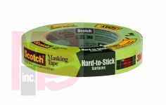 3M  2060-24A  Scotch  Masking Tape  for  Hard-to-Stick  Surfaces  Green 24 mm x 55 m Individual Wrap - Micro Parts &amp; Supplies, Inc.