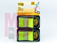 3M 680-OE2 Post-it Flags 1 in x 1.719 in (2.54 cm x 4.31 cm) Orange - Micro Parts &amp; Supplies, Inc.