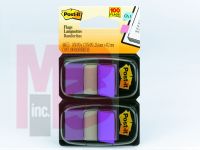 3M 680-PU2 Post-it Flags 1 in x 1.719 in (2.54 cm x 4.31 cm) Purple 2-pk - Micro Parts &amp; Supplies, Inc.