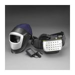 3M Adflo Powered Air Purifying Respirator High Efficiency Organic Vapor-Acid Gas (OV/SD/CL/HC) System, Welding Safety 15-3301-00, with 3M Speedglas Welding Helmet 9000HWR 1 EA/Case