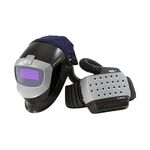 3M Adflo Powered Air Purifying Respirator High Efficiency System, Welding Safety 16-1101-15, with 3M Speedglas FlexView Welding Helmet HWR and 3M Speedglas Auto-Darkening Filter 9002D 1 EA/Case