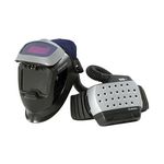 3M Adflo Powered Air Purifying Respirator High Efficiency System , Welding Safety 16-1101-15SW, with 3M Speedglas FlexView Welding Helmet HWR, SideWindows and 3M Speedglas Auto-Darkening Filter 9002D 1 EA/Case