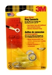 3M 3761 Heat Shrink Ring Electrical Connectors Yellow (12-10 ga) 8/Pack - Micro Parts &amp; Supplies, Inc.