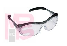 3M 11411-00000-20 Nuvo(TM) Protective Eyewear, Clear Anti-Fog Lens, Gray Frame - Micro Parts &amp; Supplies, Inc.