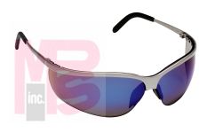 3M 11540-10000-20 Metaliks(TM) Sport Protective Eyewear. Blue Mirror Lens, Nickel Frame - Micro Parts &amp; Supplies, Inc.