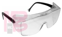 3M 12159-00000-20 OX(TM) Protective Eyewear, Clear Lens, Black Temple - Micro Parts &amp; Supplies, Inc.