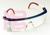 3M 14327-00000-20 Nassau Plus(TM) Protective Eyewear, Clear Lens, Red/White/Blue Frame - Micro Parts &amp; Supplies, Inc.