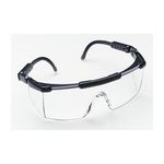 3M 14450-00000-20 Nassau Rave(TM) Protective Eyewear, Clear Lens, Black Frame - Micro Parts &amp; Supplies, Inc.