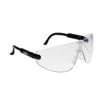 3M 15152-00000-100 Lexa(TM) Fighter Protective Eyewear, Clear Anti-Fog Lens, Black Temple, Med - Micro Parts &amp; Supplies, Inc.