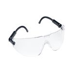 3M 15154-00000-100 Lexa(TM) Fighter Protective Eyewear, Clear Anti-Fog Lens, Blk Temple, Large - Micro Parts &amp; Supplies, Inc.