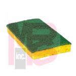 3M Scotch-Brite Medium Duty Scrub Sponge 74CC  6.1 in x 3.6 in x 0.7 in  10/pack  6 packs/case