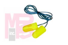 3M 311-4110 E-A-Rsoft Metal Detectable Corded Earplugs AV - Micro Parts &amp; Supplies, Inc.