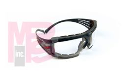 3M SecureFit Protective Eyewear SF601SGAF-FM Foam Clear Scotchgard(TM) Anti-fog Lens 20 EA/Case