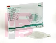 3M 4-3/8 inch x 5 inch (11,1cm x 12,7cm) Absorbent Clear Acrylic Dressing, Medium Oval, Pad size 2-3/8 inch x 3 inch (6cm x 7,6cm)