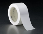 3M Vinyl Tape 471 White, 1/2 in x 36 yd, 72 individually wrapped rolls per case Conveniently Packaged