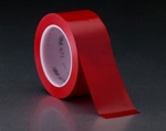 3M Vinyl Tape 471 Red, 1/2 in x 36 yd, 72 individually wrapped rolls per case Conveniently Packaged