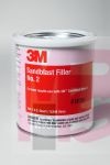 3M Sandblast Filler 2 Light Beige 1 Quart Container 12 per case