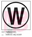 3M 3MN023DG Diamond Grade Damage Control Sign "Cir William" 3 in x 3 in - Micro Parts &amp; Supplies, Inc.