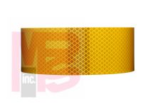 3M Diamond Grade Conspicuity Markings 983-71 Yellow  2 in x 9 in  100/pkg