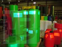 3M Diamond Grade Flexible Prismatic Conspicuity Marking Series USCGFP-37 Green  10 in  10 per package