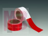 3M Diamond Grade Conspicuity Markings 983-326 Red/White  DOT Logo  1.5 in x 12 in strips  100/pkg