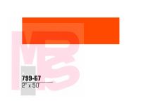 3M 79967 Scotchlite Reflective Striping Tape Orange 2 in x 50 ft - Micro Parts &amp; Supplies, Inc.