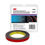 3M Acrylic Plus High-Bond Tape, 06390, Black, 1/2 in x 5 yd, 12 rolls per case